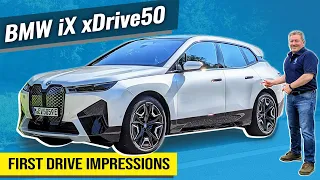 BMW iX xDrive50 First Drive Review