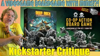 DEEP ROCK GALACTIC - THE BOARD GAME - Kickstarter Critique Review
