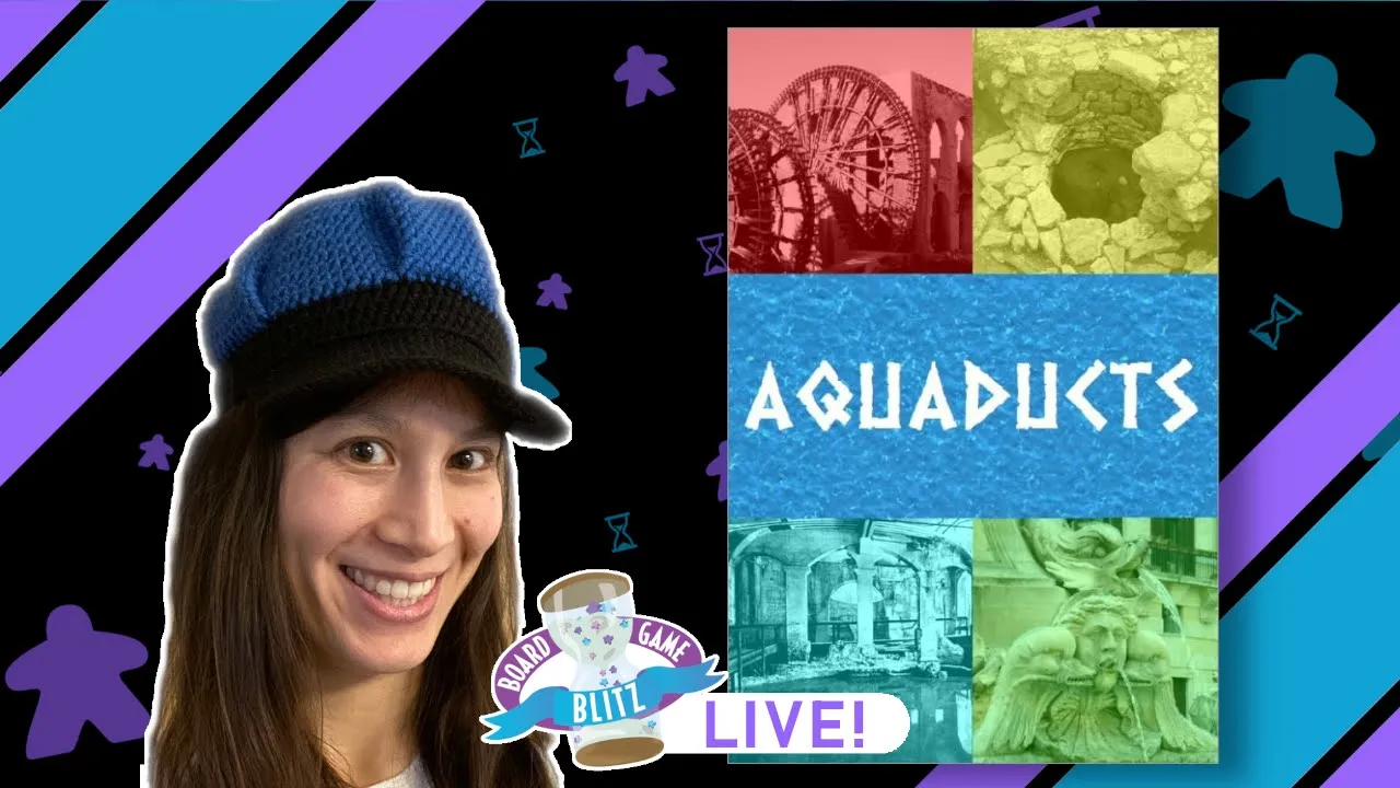 Aquaducts (Free PnP) | Teach & Playthrough