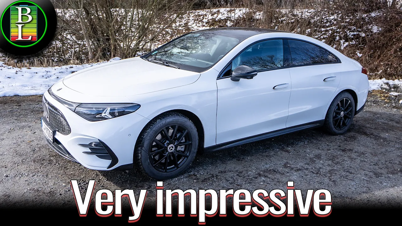 🚗 Mercedes CLA 250+ 130 km/h (81mph) Range Test – Real Highway Efficiency with 85 kWh (Winter Tires)