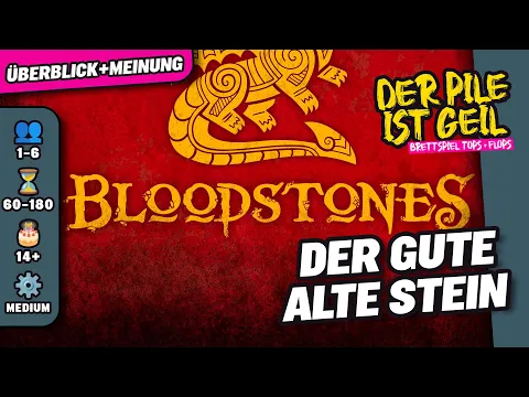 BLOODSTONES - Martin Wallace - Wallace Designs - Brettspiel - Der Pile ist geil