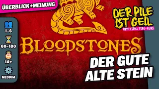 BLOODSTONES - Martin Wallace - Wallace Designs - Brettspiel - Der Pile ist geil