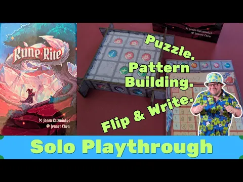 The Shape of One Rune Writer - Rune Rite Solo Play