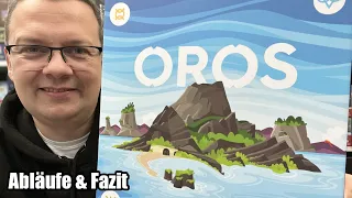 Oros (Board Game Circus) - strategische Workerplacement und Plättchenschiebespiel ab 12 Jahren