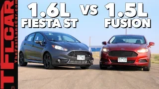 Gameshow: Is A Ford Fusion Faster Than a Fiesta ST? Ep.9