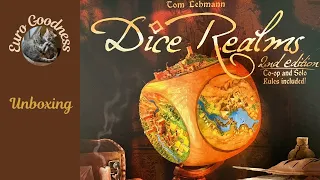 Dice Realms Board Game Unboxing