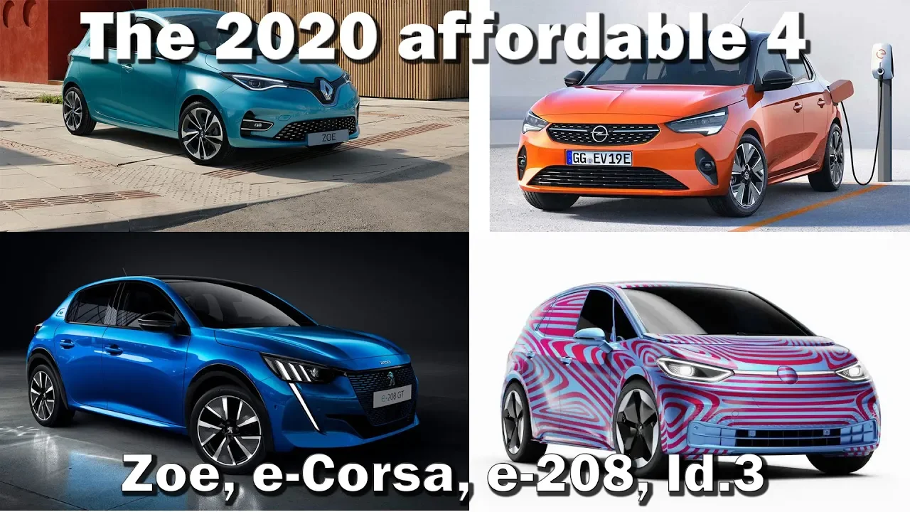 "The Affordable 4" Id.3 Zoe e208 eCorsa
