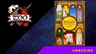 Biblios Quill and Parchment Board Game Unboxing