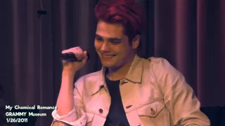 My Chemical Romance- The GRAMMY Museum Interview Part 2
