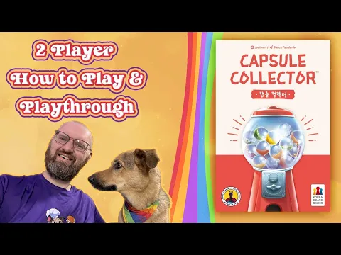 Capsule Collector Board Game Teach and Playthrough