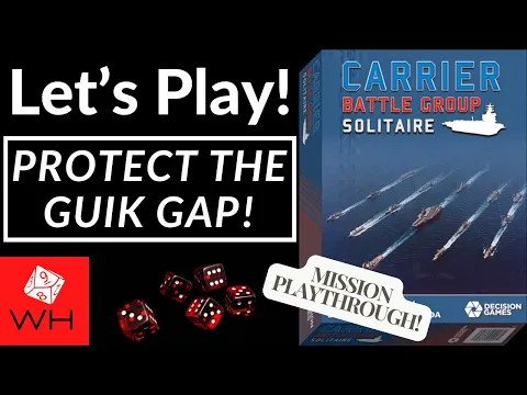 Let's Play! Carrier Battlegroup Solitaire | Deluxe Edition | WW3 | Playthrough - Sea Control!