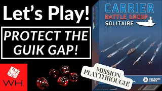 Let's Play! Carrier Battlegroup Solitaire | Deluxe Edition | WW3 | Playthrough - Sea Control!