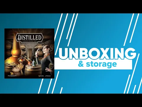 Distilled Deluxe Kickstarter Edition Unboxing & Reboxing | @distilled_game