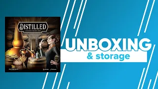 Distilled Deluxe Kickstarter Edition Unboxing & Reboxing | @distilled_game
