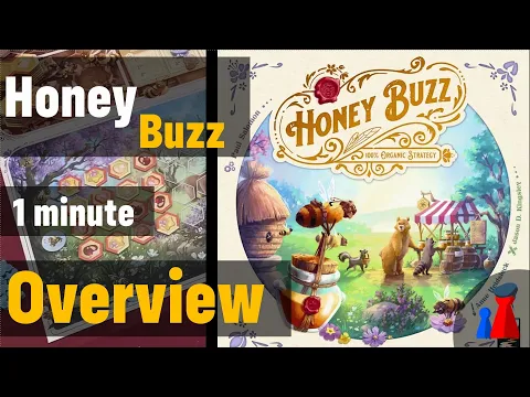 Honey Buzz -1 minute Overview - Peaky Boardgamer