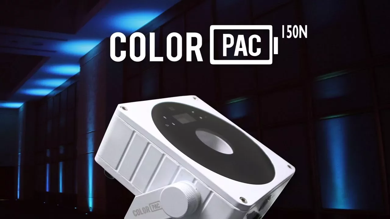 Product video thumbnail for Mega Lite Color Pac 150N Battery Powered IP65 RGBW Wireless LED Light