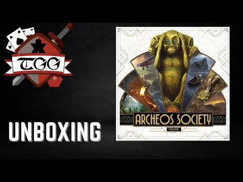 Archeos Society Board Game Unboxing