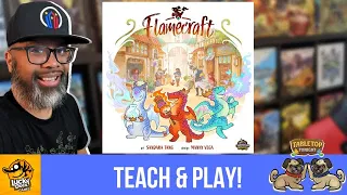 Flamecraft: Is This the Cutest Worker Placement Game Ever?!