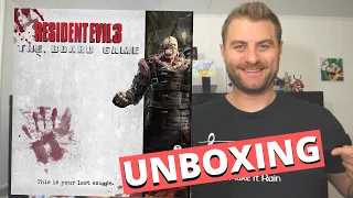 Resident Evil 3 The Board Game Unboxing