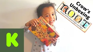Crow's unboxing Root The Marauder Expansion Kickstarter