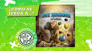 Como se Juega a Dice Kingdom of Valeria en castellano (Juego de Mesa Roll & Write )