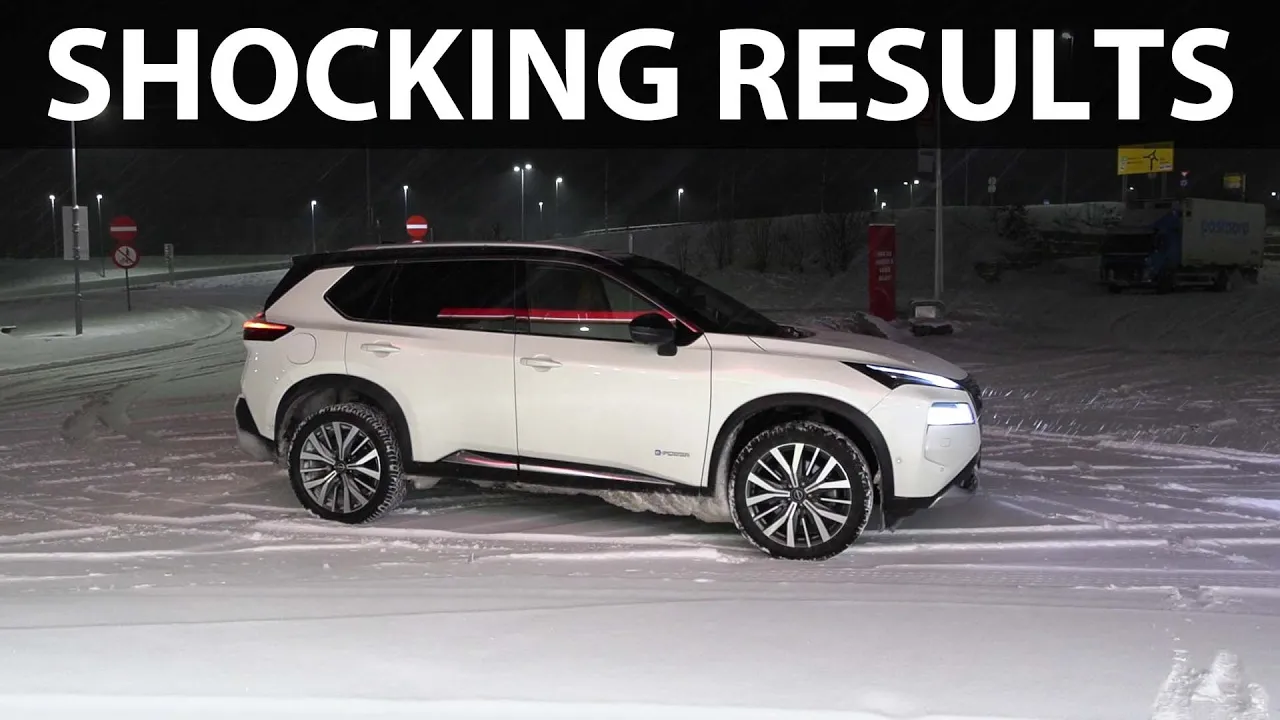 Nissan X-Trail e-Power e-4orce winter fuel consumption test