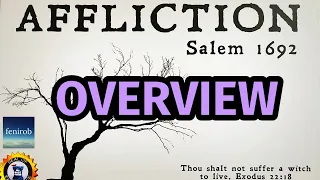 Affliction: Salem 1692 Board Game | Overview