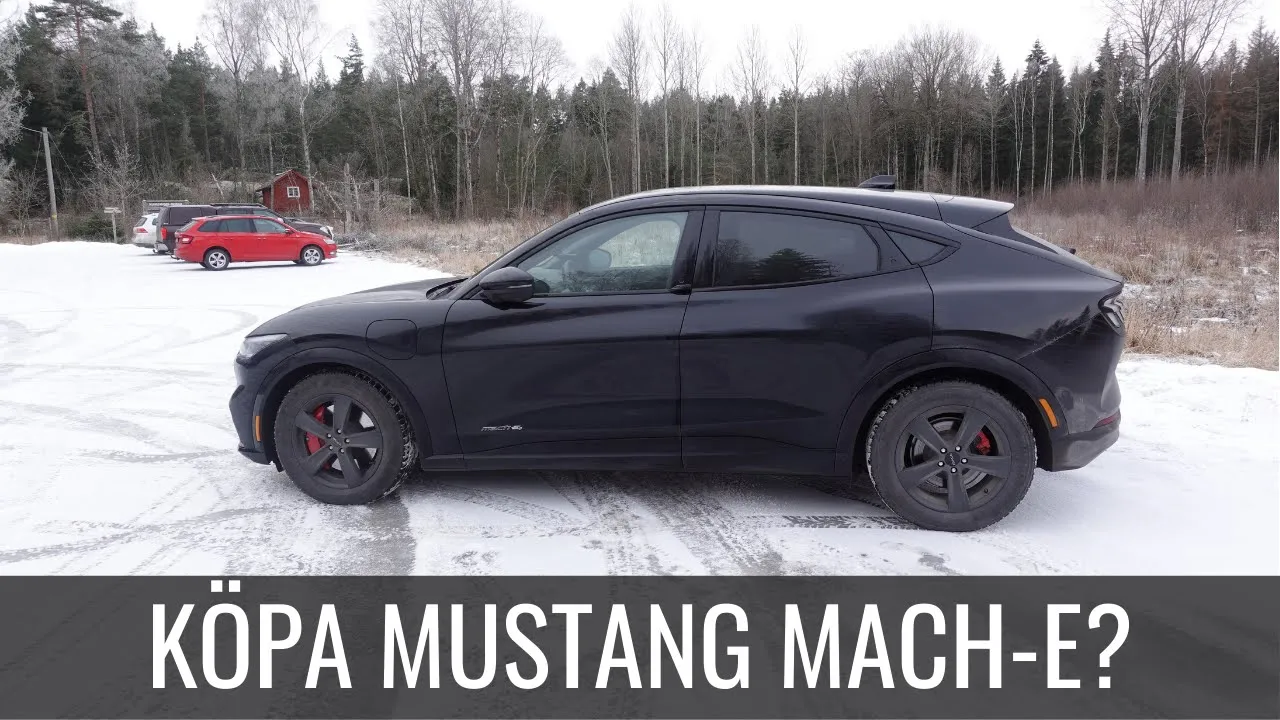 Testad: Ford Mustang Mach-E SR AWD | Elbilsmagasinet