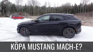 Testad: Ford Mustang Mach-E SR AWD | Elbilsmagasinet