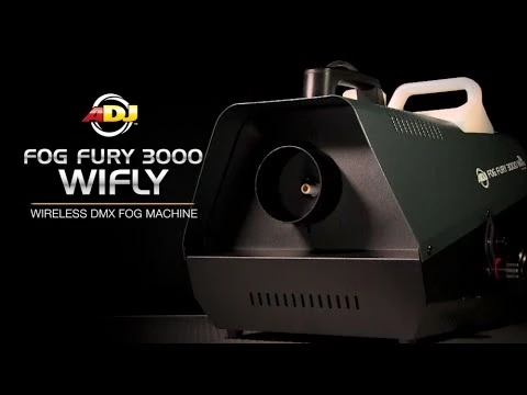 Product video thumbnail for American DJ Fog Fury 3000 WiFLY Fog Machine