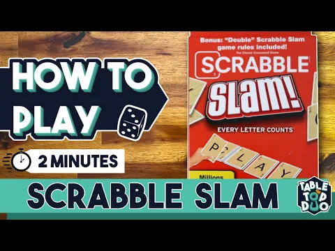 How to Play Scrabble Slam in 2 minutes