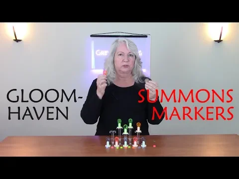 How to Design and Laser Cut Summons Markers and Tokens for Gloomhaven