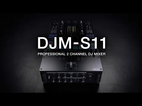 Product video thumbnail for Pioneer DJ DJ DJM-S11 2-Channel DJ Mixer for Serato