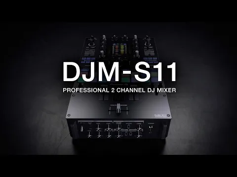 Product video thumbnail for Pioneer DJ DJM-S11 2-Channel DJ Mixer for Serato