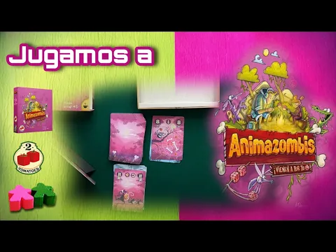 Animazombis. Partida a 2 jugadores al divertido juego de animales zombis