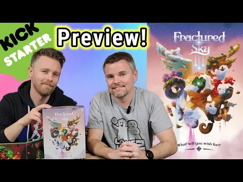 Preview of Fractured Sky From @IVGamesStudio| Love 2 Hate/Hard 2 Master #boardgames Reviews