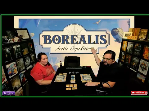 Borealis Board Game Playthrough From @LuckyDuckGamesEN