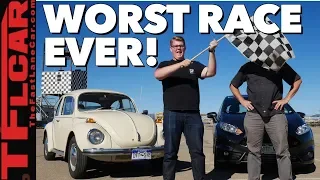 Gameshow (Classics Edition): Is a VW Super Beetle Faster Than a Ford Fiesta ST? Ep.11