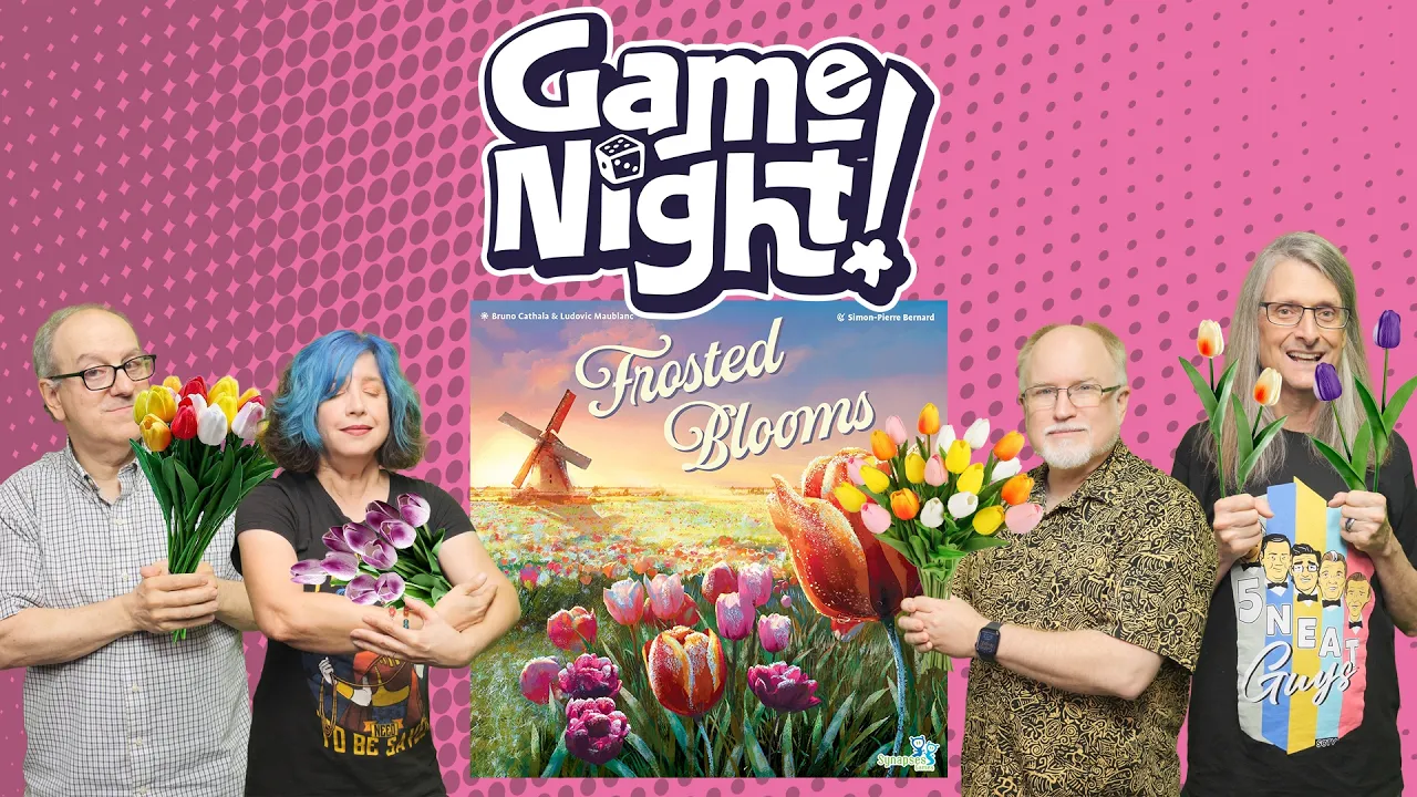 Frosted Blooms - GameNight! Se13 Ep53 - How to Play & Playthrough
