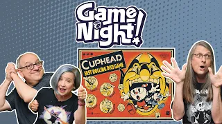 Cuphead: Fast Rolling Dice Game - GameNight! Se10 Ep12 - How to Play and Playthrough