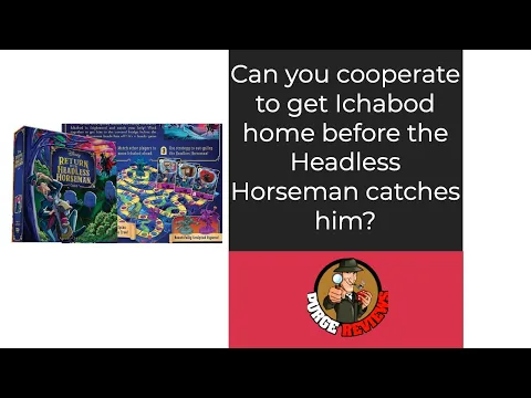 The Purge: # 3886 Disney Return of the Headless Horseman Game: Can this old classic still deliver a good board game?
