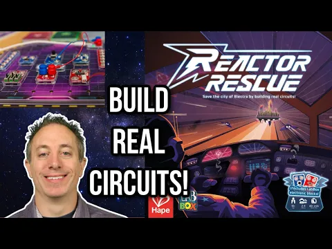 Reactor Rescue Preview - Use Real Electronic Circuits In a Game!