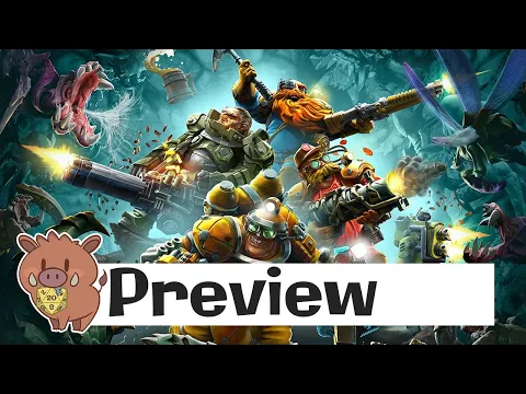 Deep Rock Galactic board game overview | Essen Spiel 2023