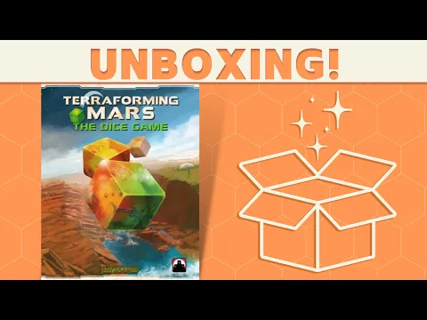 Terraforming Mars: The Dice Game - Unboxing!