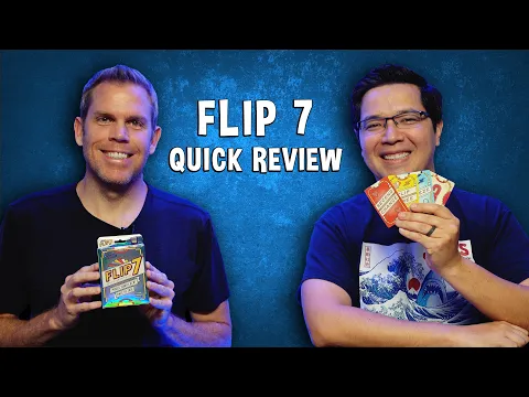 Quick Review of Flip 7 - Push Your Luck Card Game