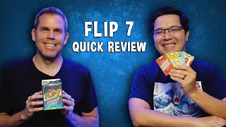 Quick Review of Flip 7 - Push Your Luck Card Game