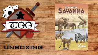 Ecosystem: Savanna Board Game Unboxing