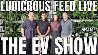 The EV Show by Ludicrous Feed on Wednesday Nights! | Wed 22 Jul 2026