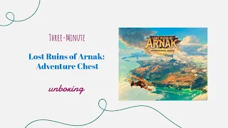 Lost Ruins of Arnak: Adventure Chest - 3-Minute Unboxing