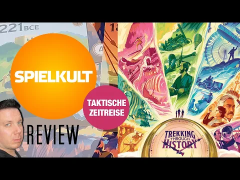 Trekking - Reise durch die Zeit (Trekking through History) // Brettspiel // Regeln & Meinung